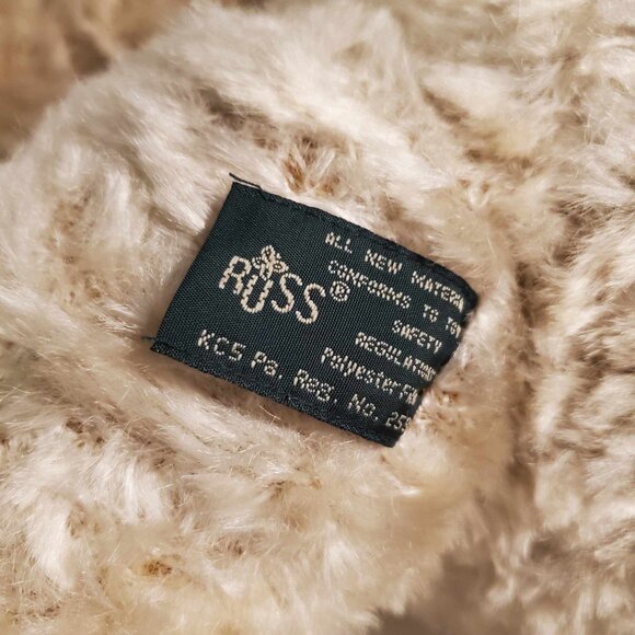 #LE004 Russ Berrie 20" Bears From the Past Brentton 1999 Limited Edition Plush - Picture 10 of 10